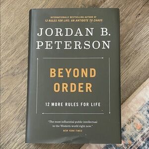 Beyond Order by Jordan B. Peterson — like new Hardcover